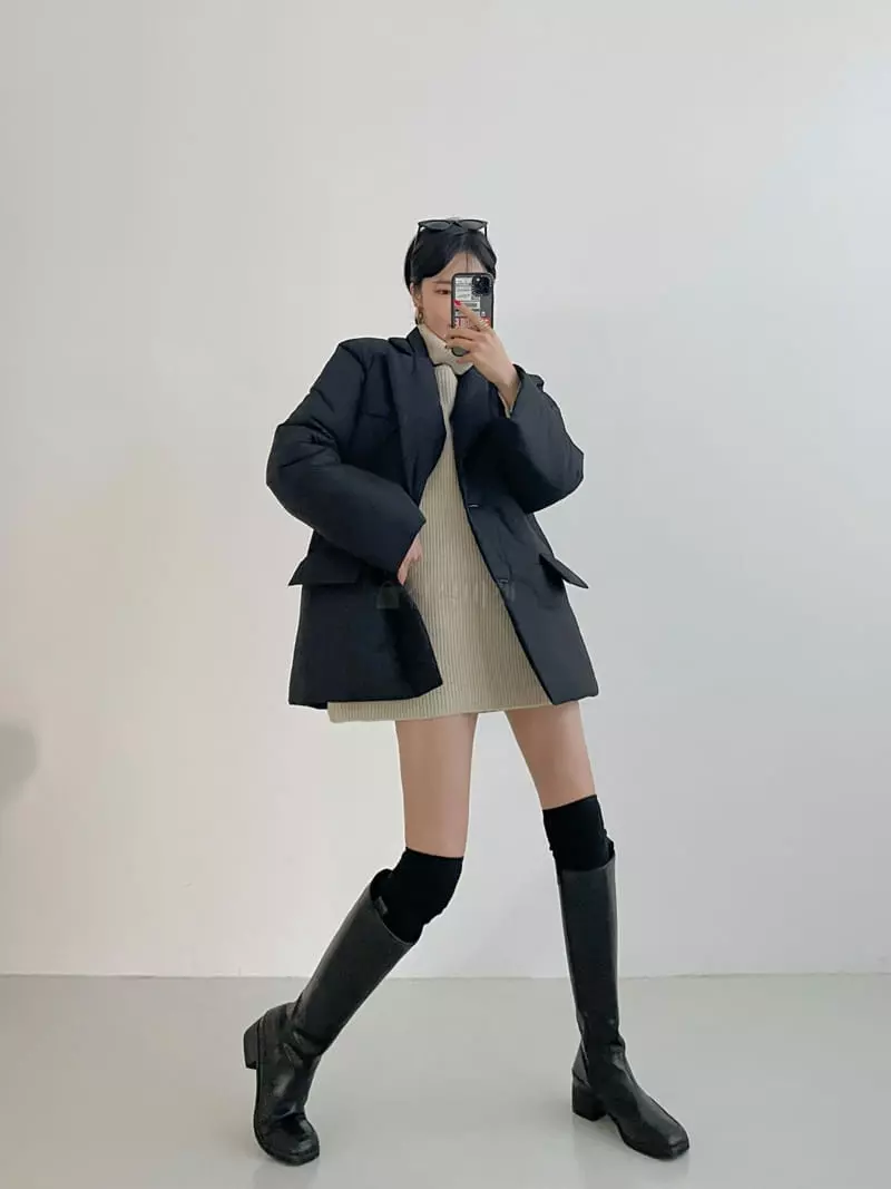 Highcolor - Korean Women Fashion - #momslook - Padding Jacket - 9