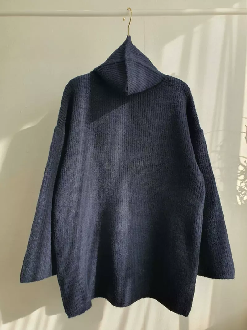 Highcolor - Korean Women Fashion - #momslook - Turtleneck Mini One-piece - 8