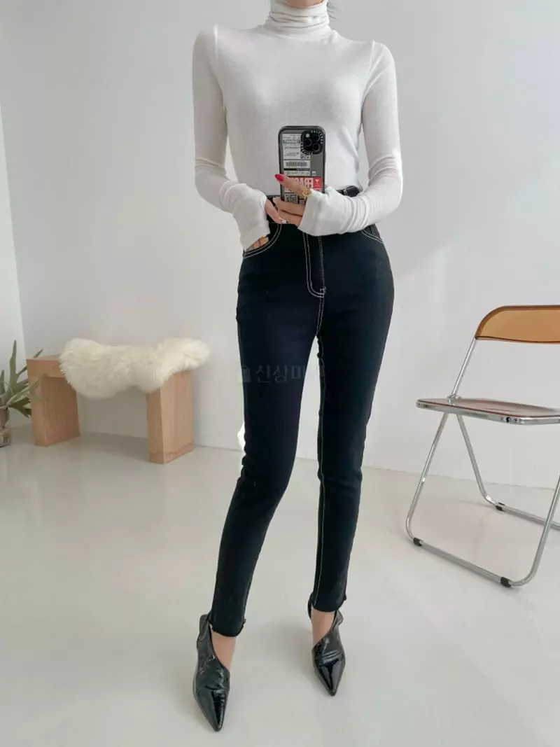 Highcolor - Korean Women Fashion - #momslook - Inseang Skinny Pants - 9