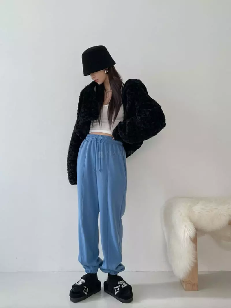 Highcolor - Korean Women Fashion - #momslook - Jogger Pants