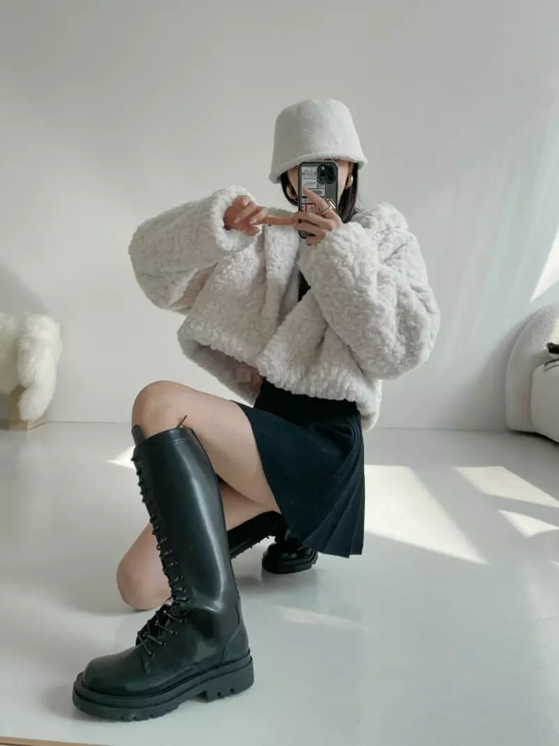 Highcolor - Korean Women Fashion - #pursuepretty - Cloud Jacket - 8