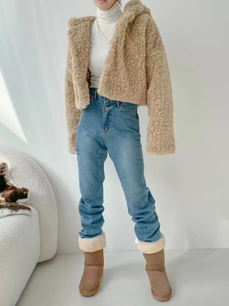 Highcolor - Korean Women Fashion - #romanticstyle - Cloud Jacket - 10