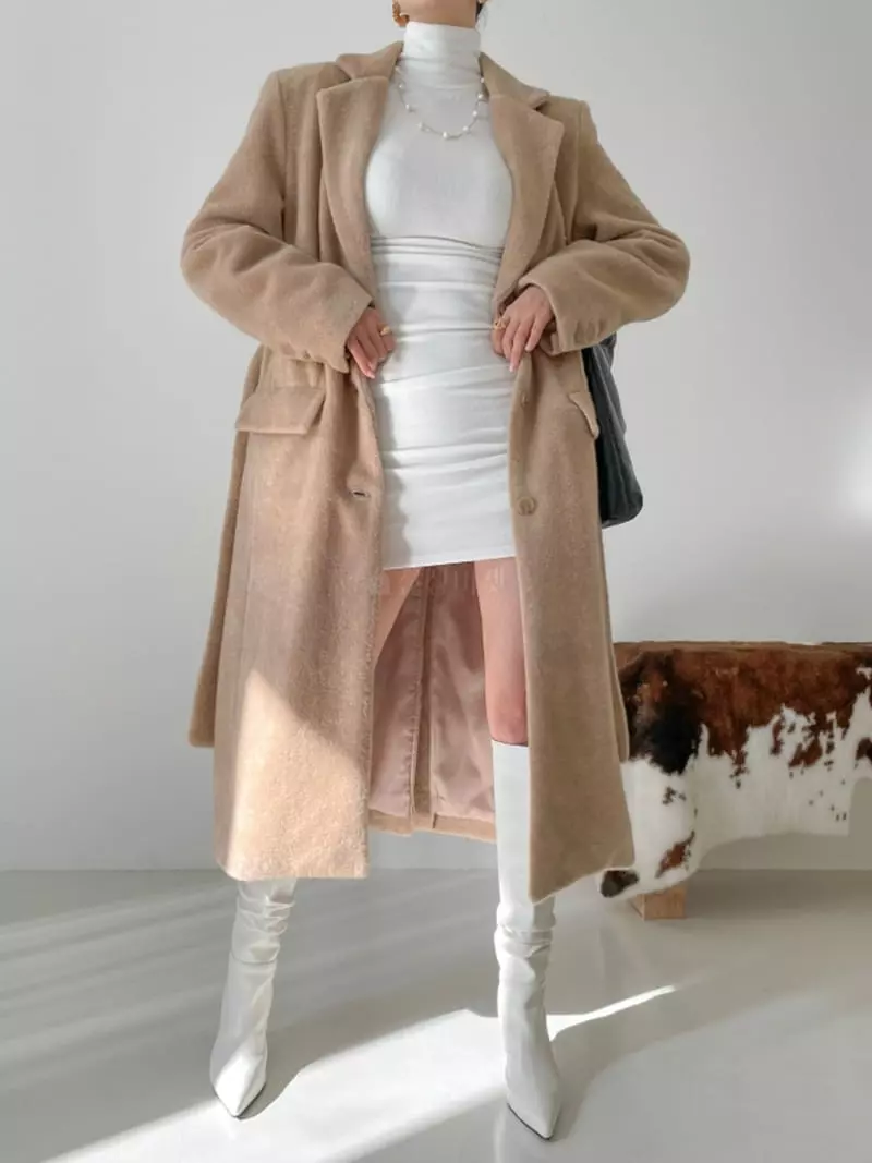 Highcolor - Korean Women Fashion - #thelittlethings - Cozy Long Coat