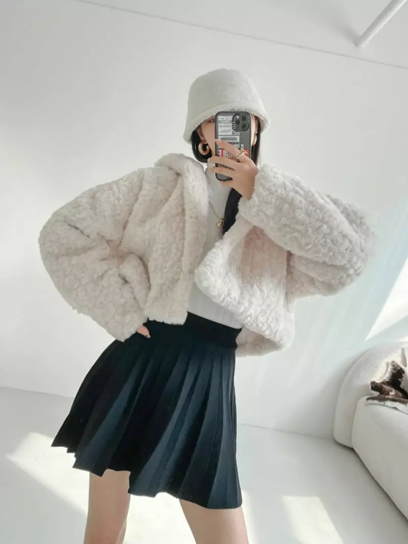 Highcolor - Korean Women Fashion - #vintageinspired - Cloud Jacket - 6