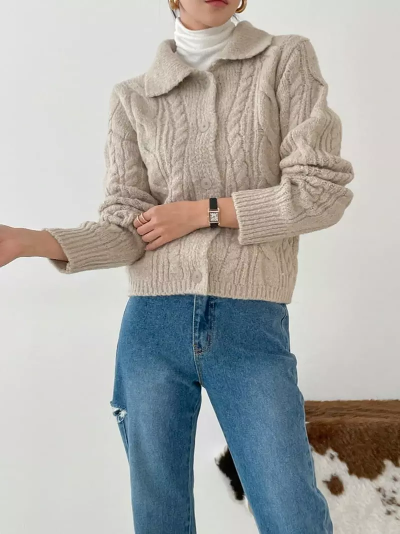 Highcolor - Korean Women Fashion - #womensfashion - Haze Cardigan - 10
