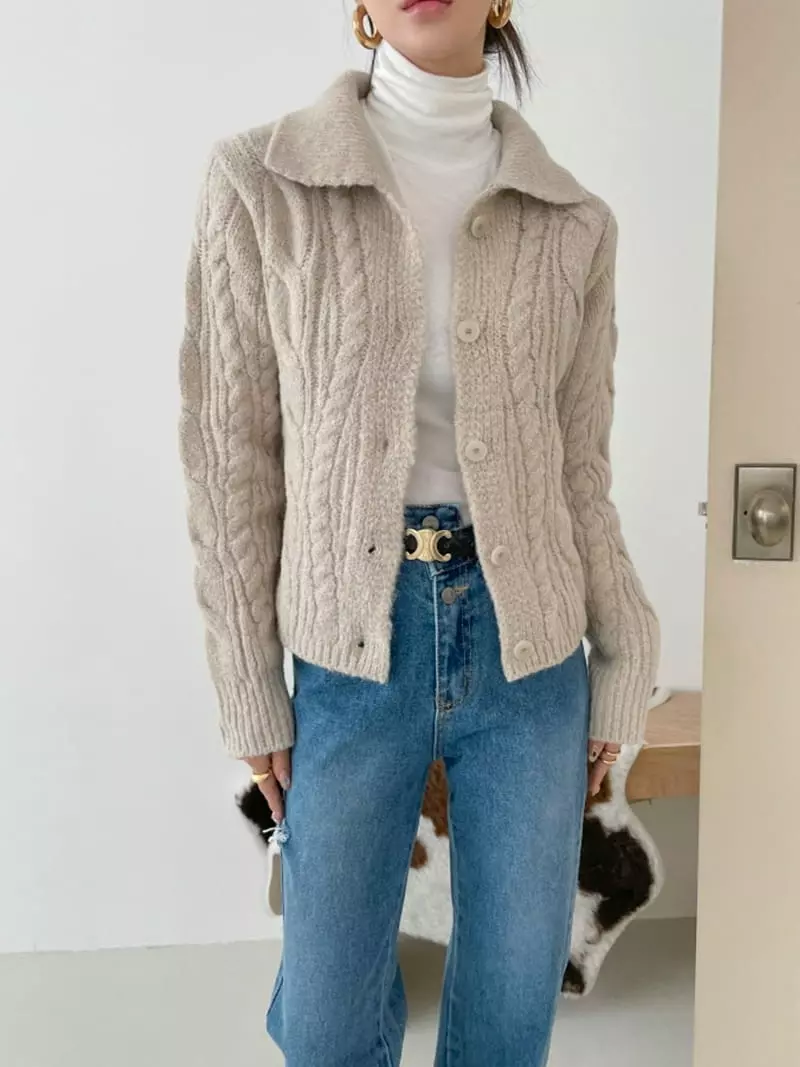 Highcolor - Korean Women Fashion - #womensfashion - Haze Cardigan - 6