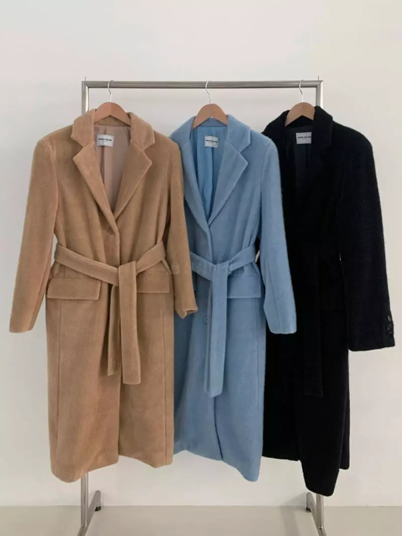 Highcolor - Korean Women Fashion - #womensfashion - Cozy Long Coat - 11