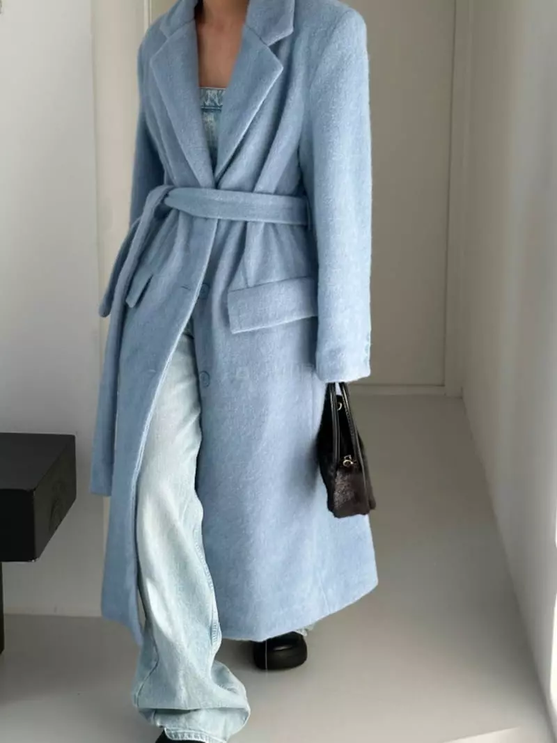 Highcolor - Korean Women Fashion - #womensfashion - Cozy Long Coat - 5