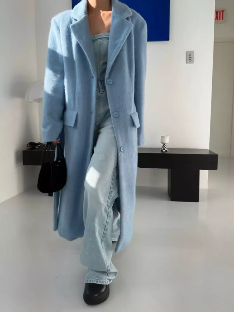 Highcolor - Korean Women Fashion - #womensfashion - Cozy Long Coat - 7