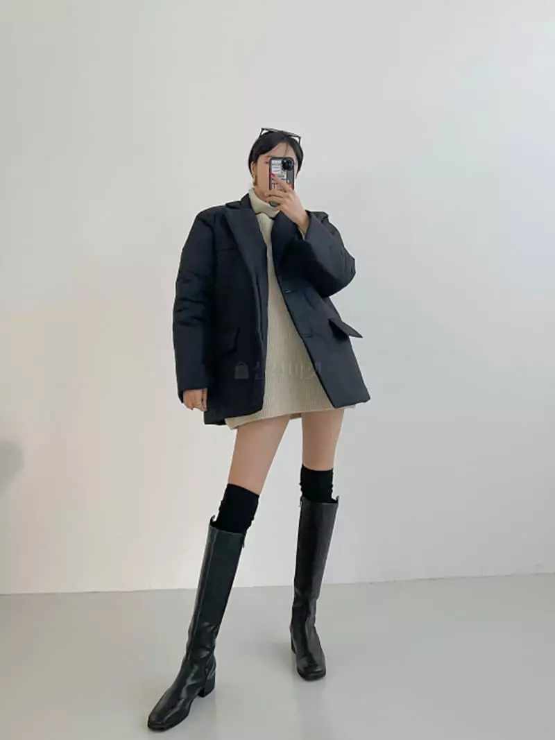 Highcolor - Korean Women Fashion - #womensfashion - Padding Jacket - 10
