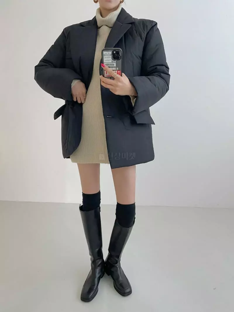Highcolor - Korean Women Fashion - #womensfashion - Padding Jacket - 6