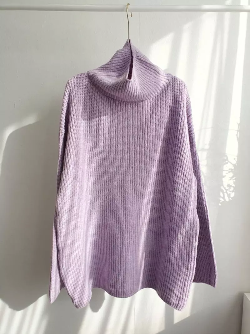 Highcolor - Korean Women Fashion - #womensfashion - Turtleneck Mini One-piece - 7