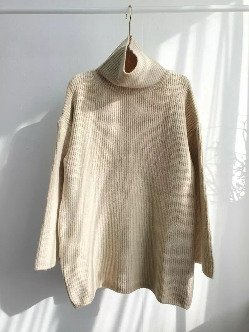 Highcolor - Korean Women Fashion - #womensfashion - Turtleneck Mini One-piece - 9