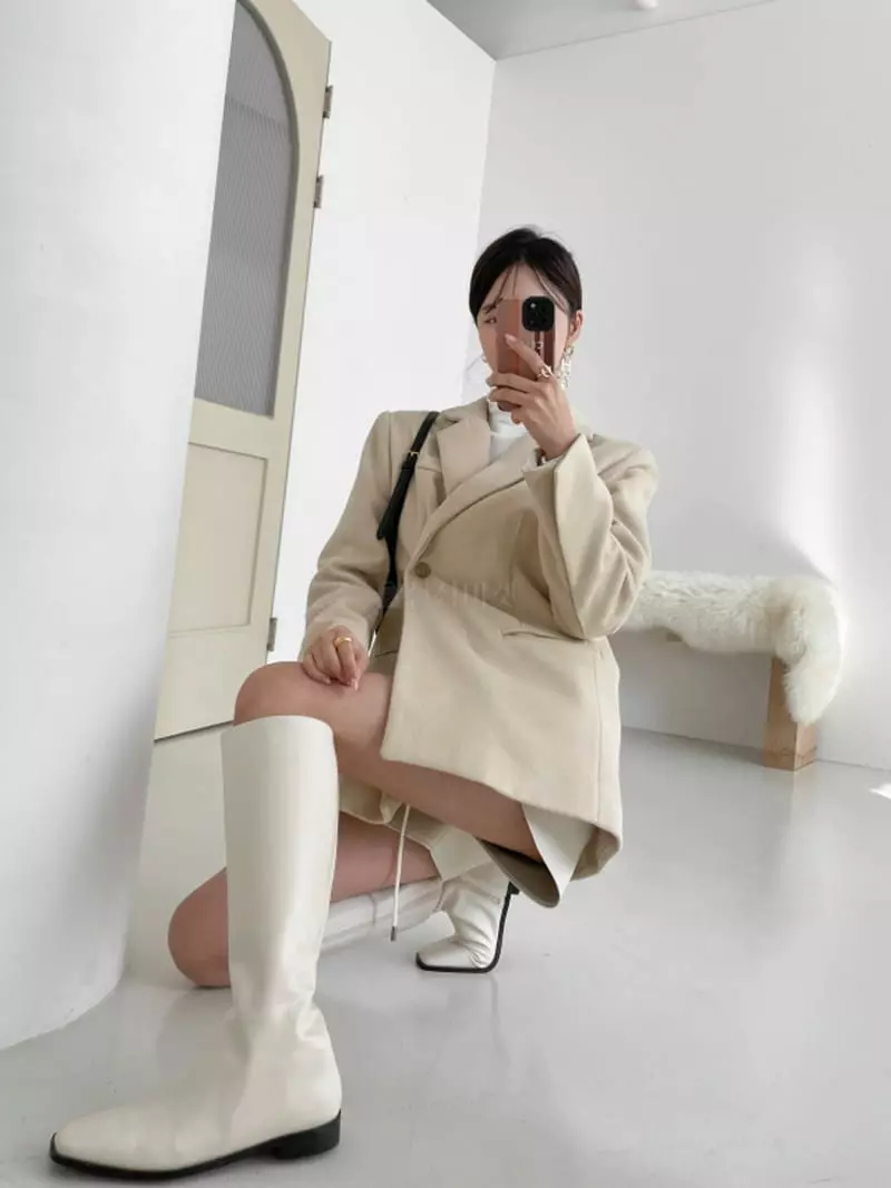 Highcolor - Korean Women Fashion - #momslook - Cash Jacket - 4