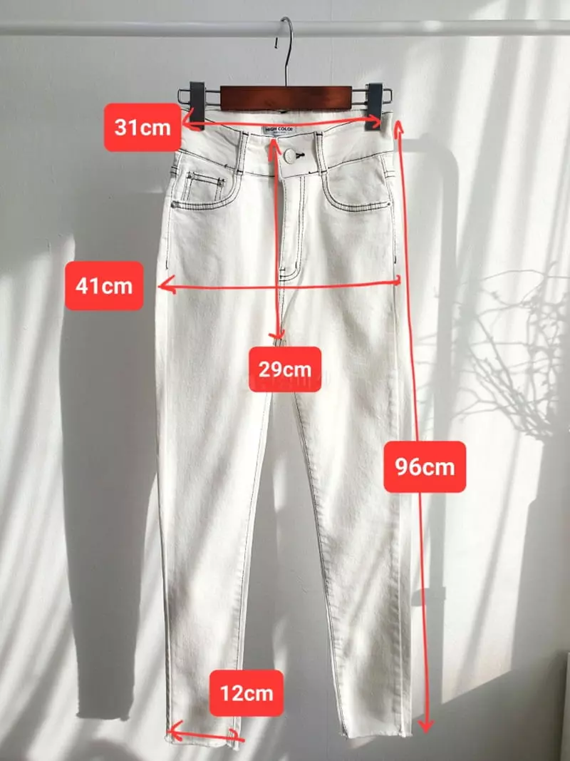 Highcolor - Korean Women Fashion - #womensfashion - Inseang Skinny Pants - 12
