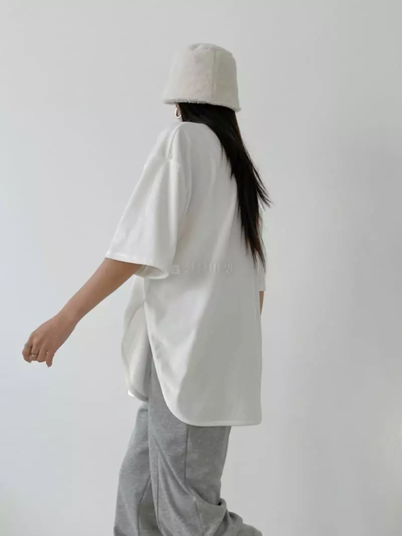 Highcolor - Korean Women Fashion - #womensfashion - Mochi Short Sleeves Tee