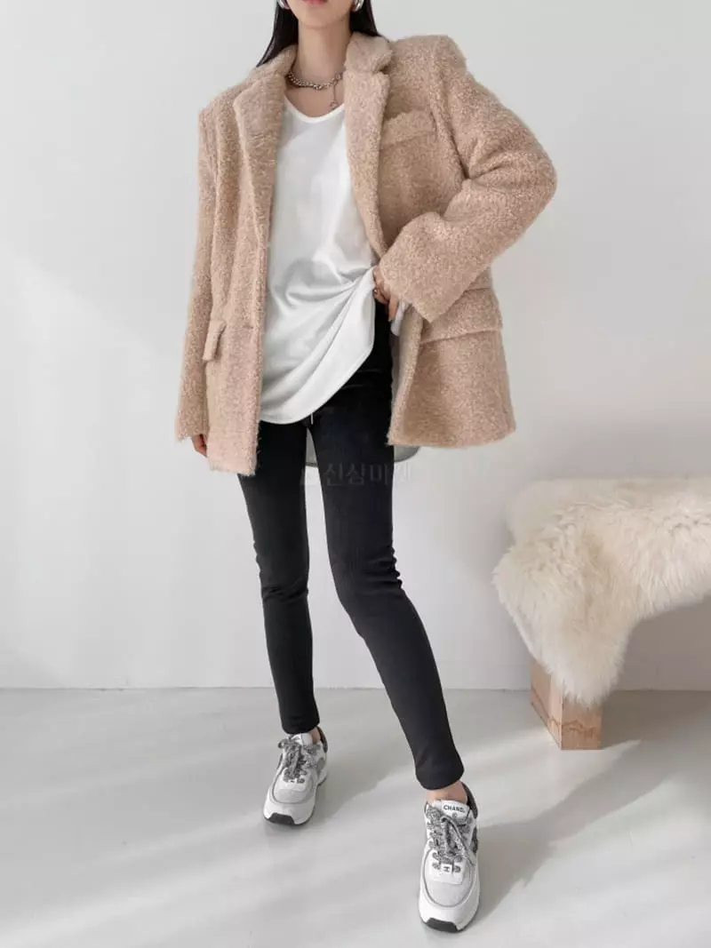 Highcolor - Korean Women Fashion - #womensfashion - Fleece Leggings - 6