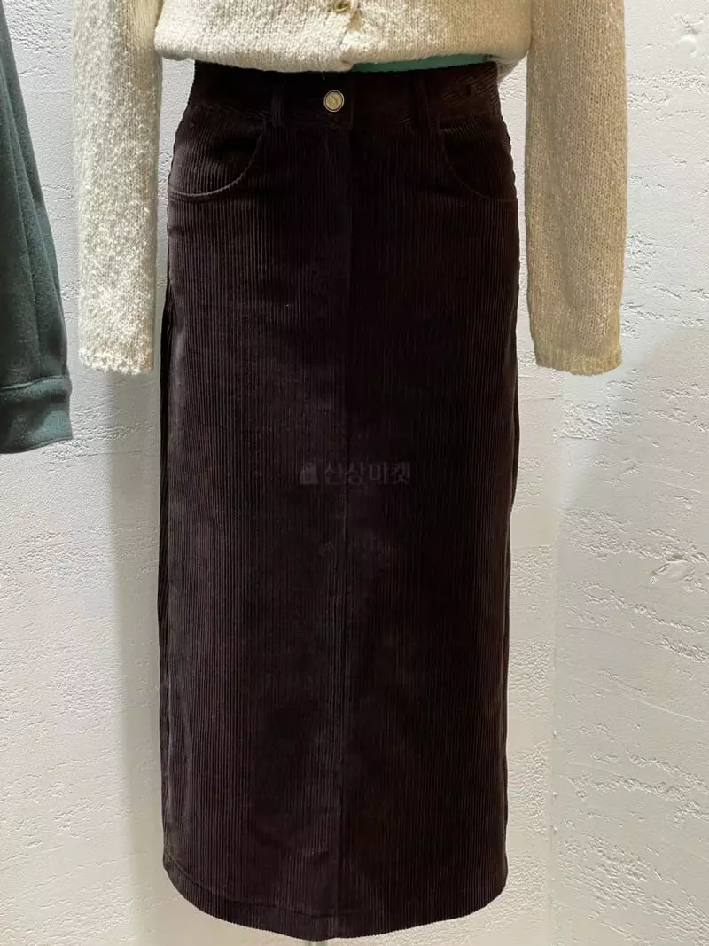 Hoper - Korean Women Fashion - #vintagekidsstyle - Rib Skirt - 3