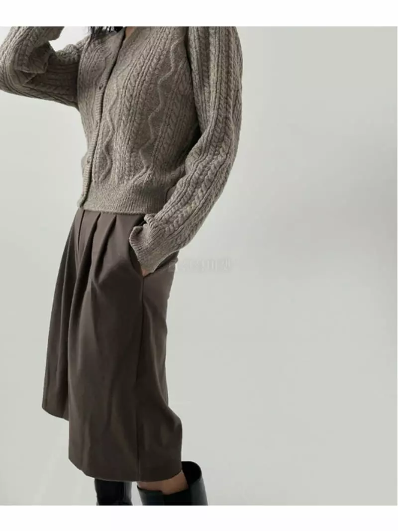 Howl - Korean Women Fashion - #momslook - Wool Half Pants - 10