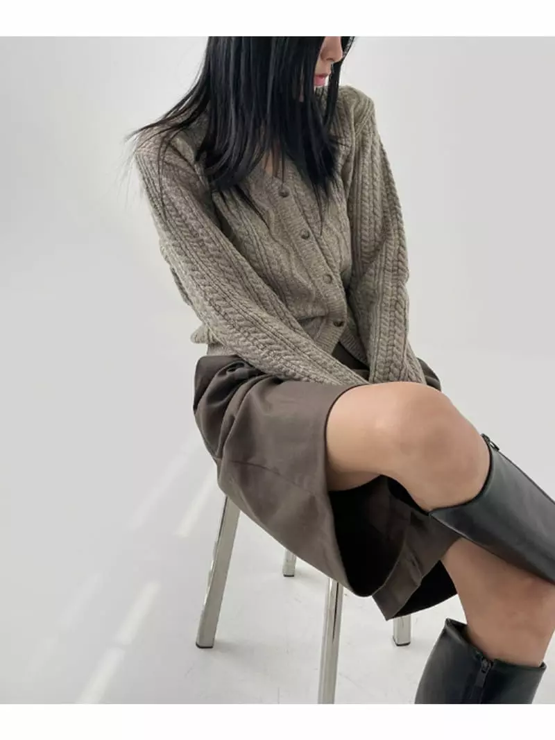Howl - Korean Women Fashion - #momslook - Wool Half Pants - 6