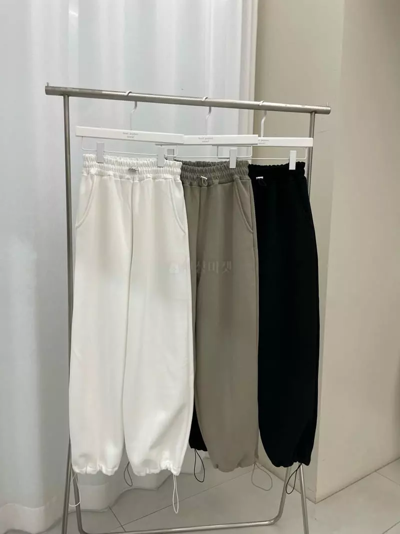 Howl - Korean Women Fashion - #momslook - Napping String Pants - 12