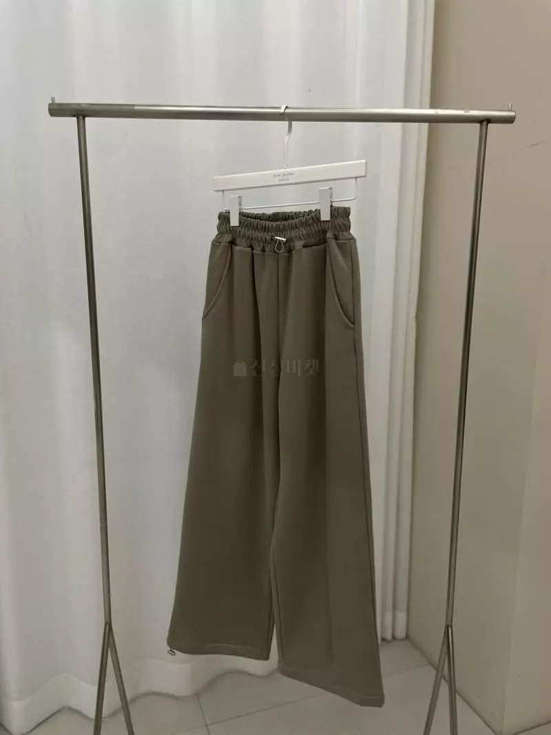 Howl - Korean Women Fashion - #momslook - Napping String Pants - 7
