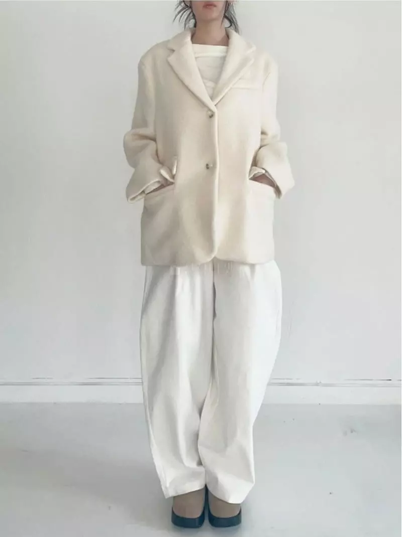 Howl - Korean Women Fashion - #momslook - Mohair Pocket Jjacket - 2