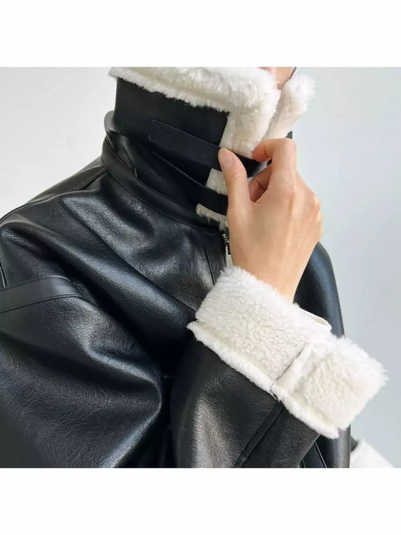 Howl - Korean Women Fashion - #womensfashion - Double Mustang Jacket - 4