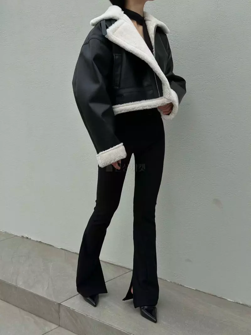 Howl - Korean Women Fashion - #momslook - Fleece Leggings - 3