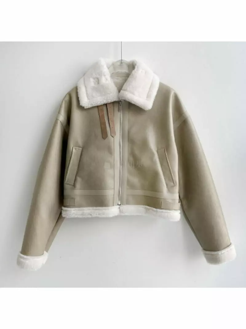 Howl - Korean Women Fashion - #vintagekidsstyle - Double Mustang Jacket - 9