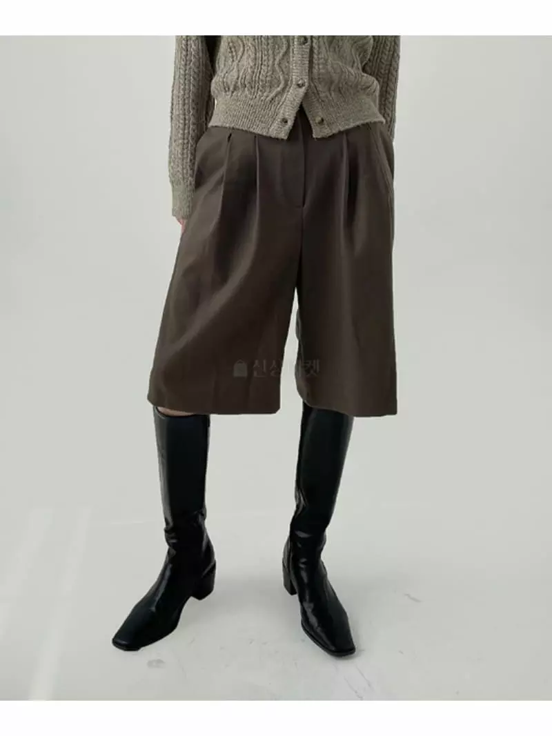 Howl - Korean Women Fashion - #womensfashion - Wool Half Pants - 11