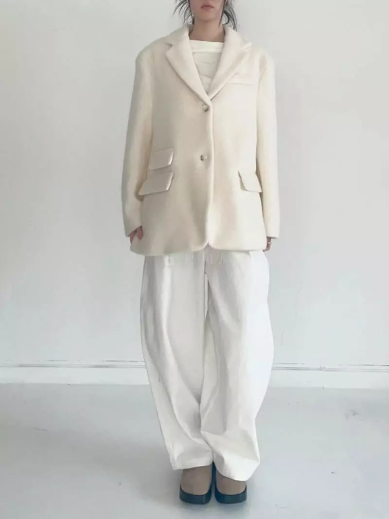 Howl - Korean Women Fashion - #womensfashion - Mohair Pocket Jjacket