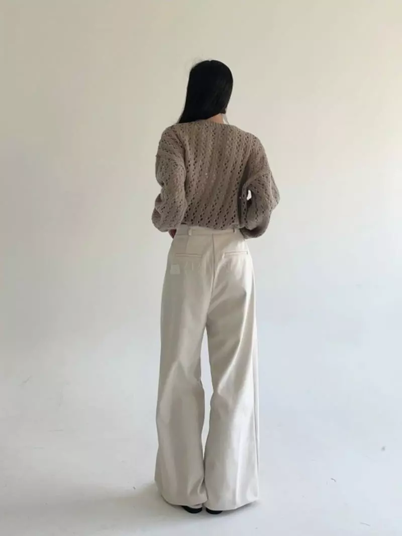 Howl - Korean Women Fashion - #womensfashion - Mar Two Tuck Slacks Pants - 2