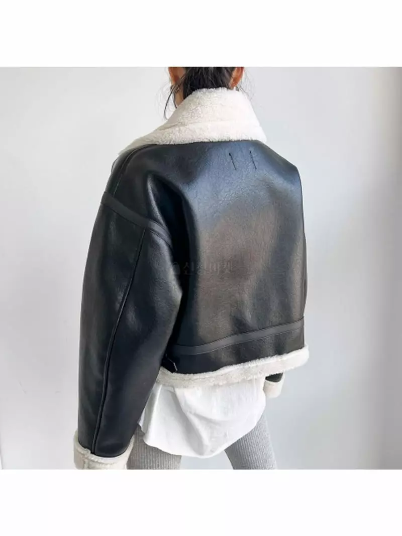 Howl - Korean Women Fashion - #womensfashion - Double Mustang Jacket - 3