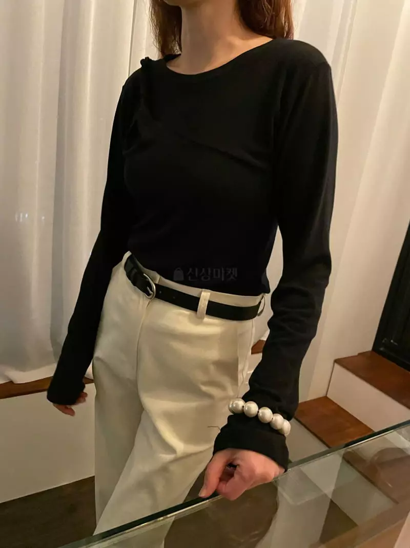 Hue - Korean Women Fashion - #pursuepretty - Twist Tee - 6