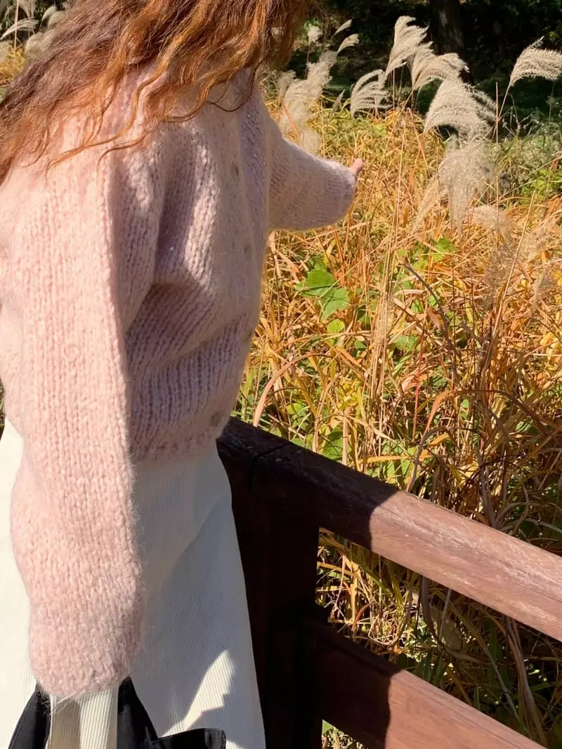 Hue - Korean Women Fashion - #romanticstyle - Grandma Cardigan - 9