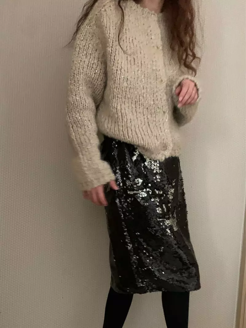 Hue - Korean Women Fashion - #shopsmall - Spankle Skirt - 3