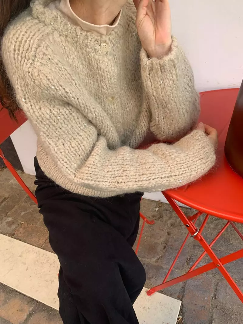 Hue - Korean Women Fashion - #vintagekidsstyle - Grandma Cardigan - 6