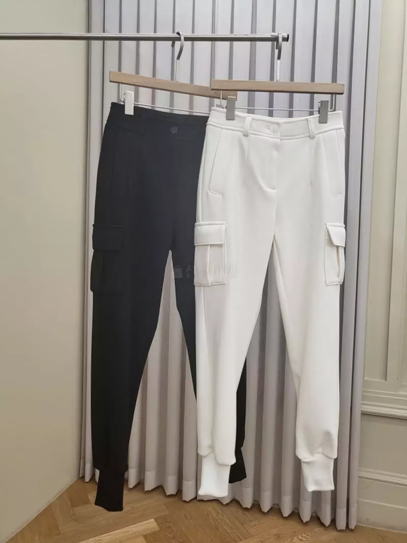 Ifuhouse - Korean Women Fashion - #momslook - Fleece Borc Pants - 10