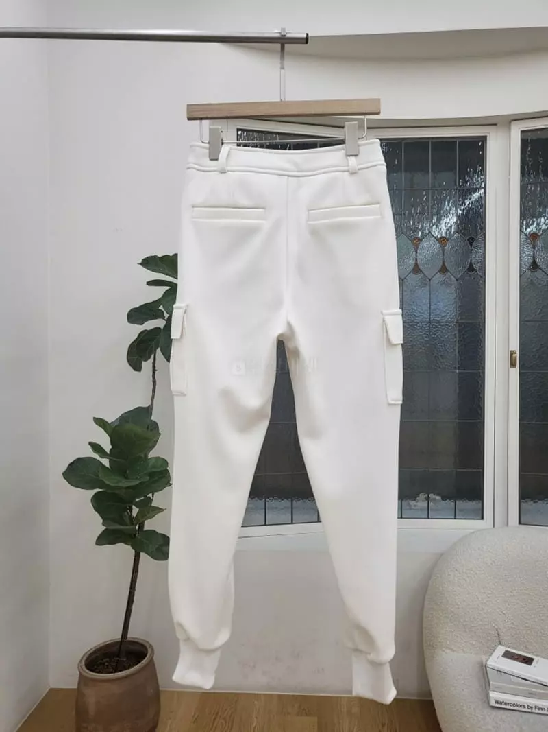 Ifuhouse - Korean Women Fashion - #momslook - Fleece Borc Pants - 8