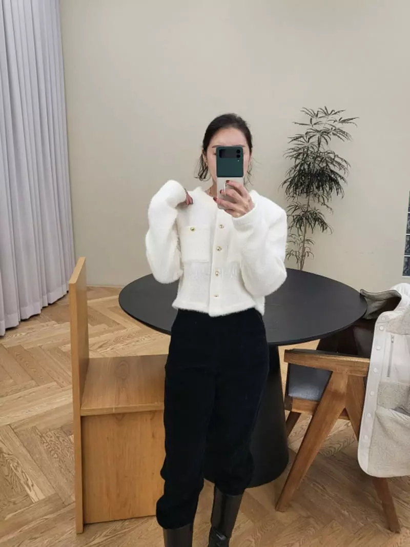 Ifuhouse - Korean Women Fashion - #thatsdarling - Honey Roung Cardigan - 4