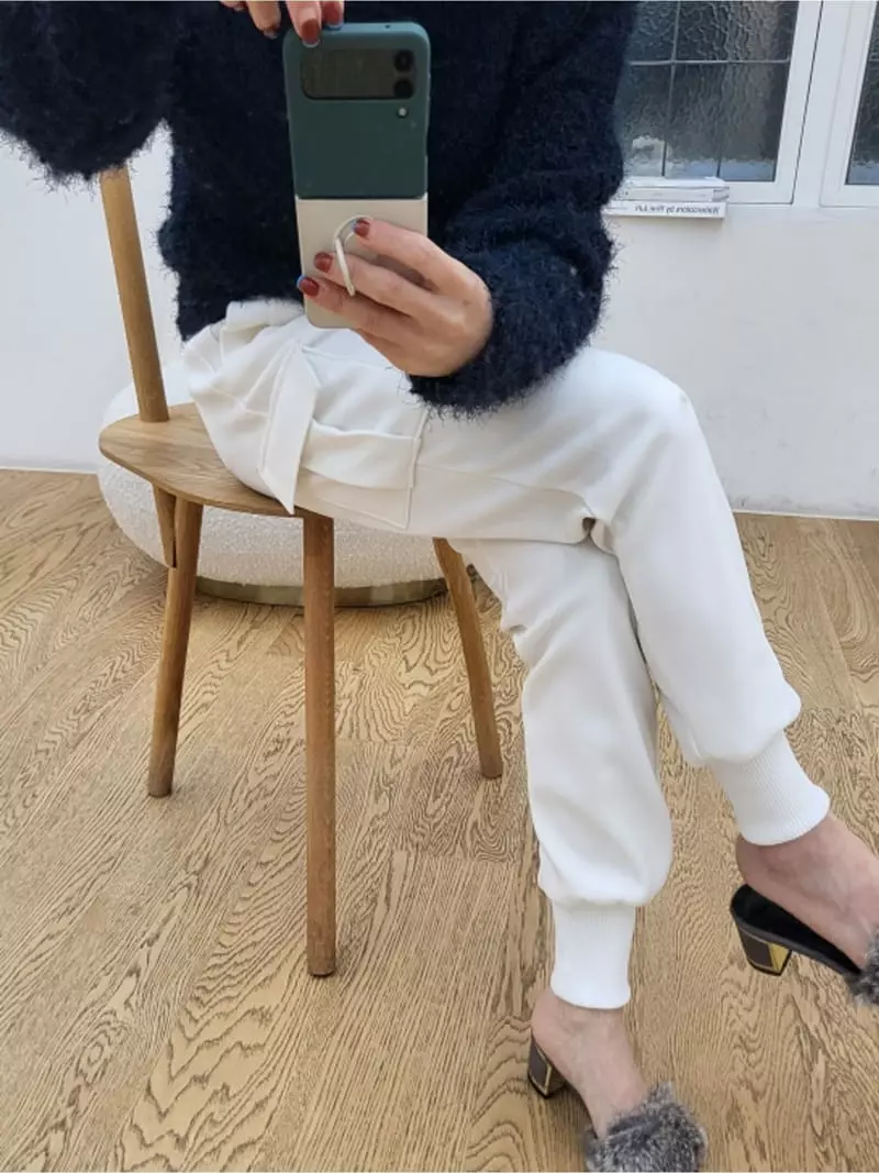 Ifuhouse - Korean Women Fashion - #thelittlethings - Fleece Borc Pants