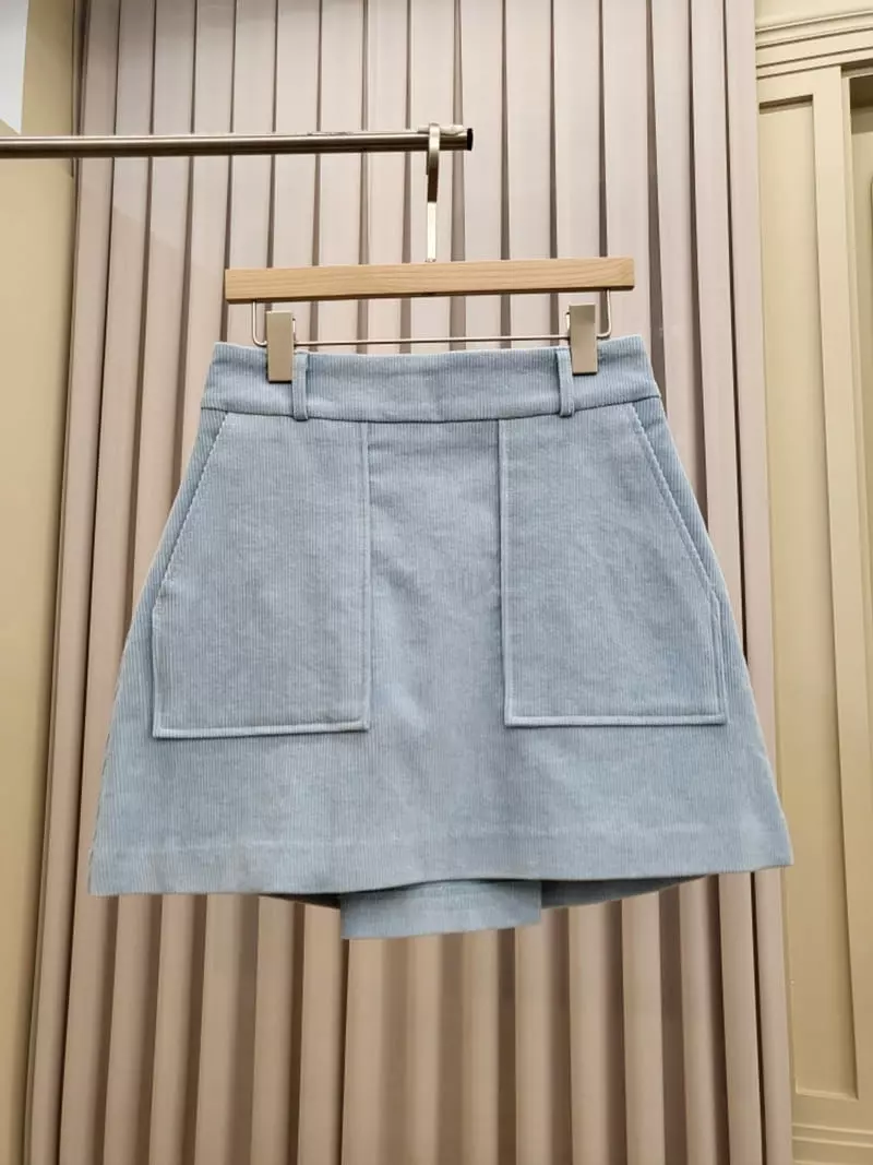 Ifuhouse - Korean Women Fashion - #womensfashion - Rib Zipper Skirt - 12