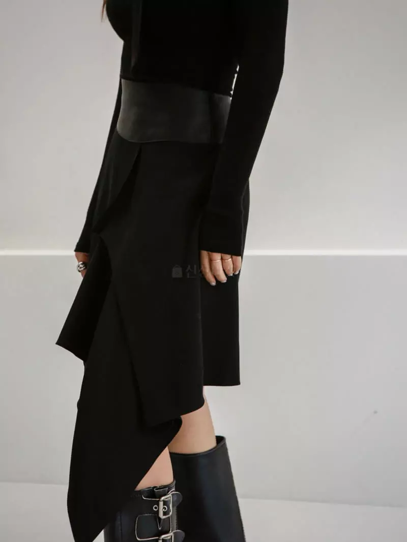 Inssense - Korean Women Fashion - #womensfashion - Leather Skirt - 2