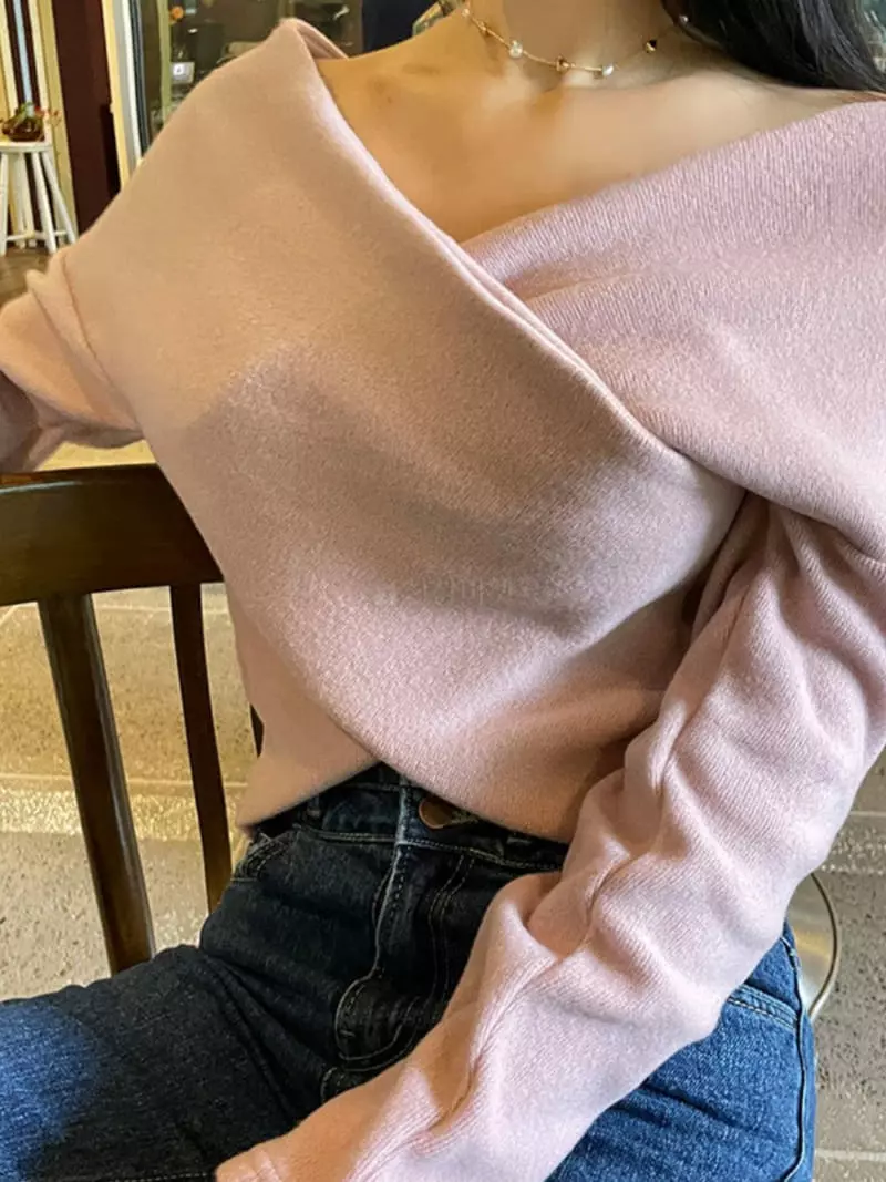 J Bella - Korean Women Fashion - #momslook - Minky Tee - 10