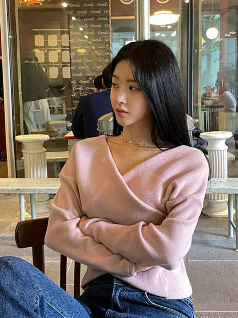J Bella - Korean Women Fashion - #momslook - Minky Tee - 12