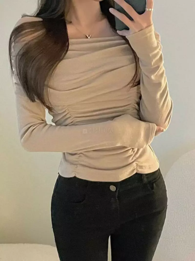 J Bella - Korean Women Fashion - #thelittlethings - Powder Tee - 7