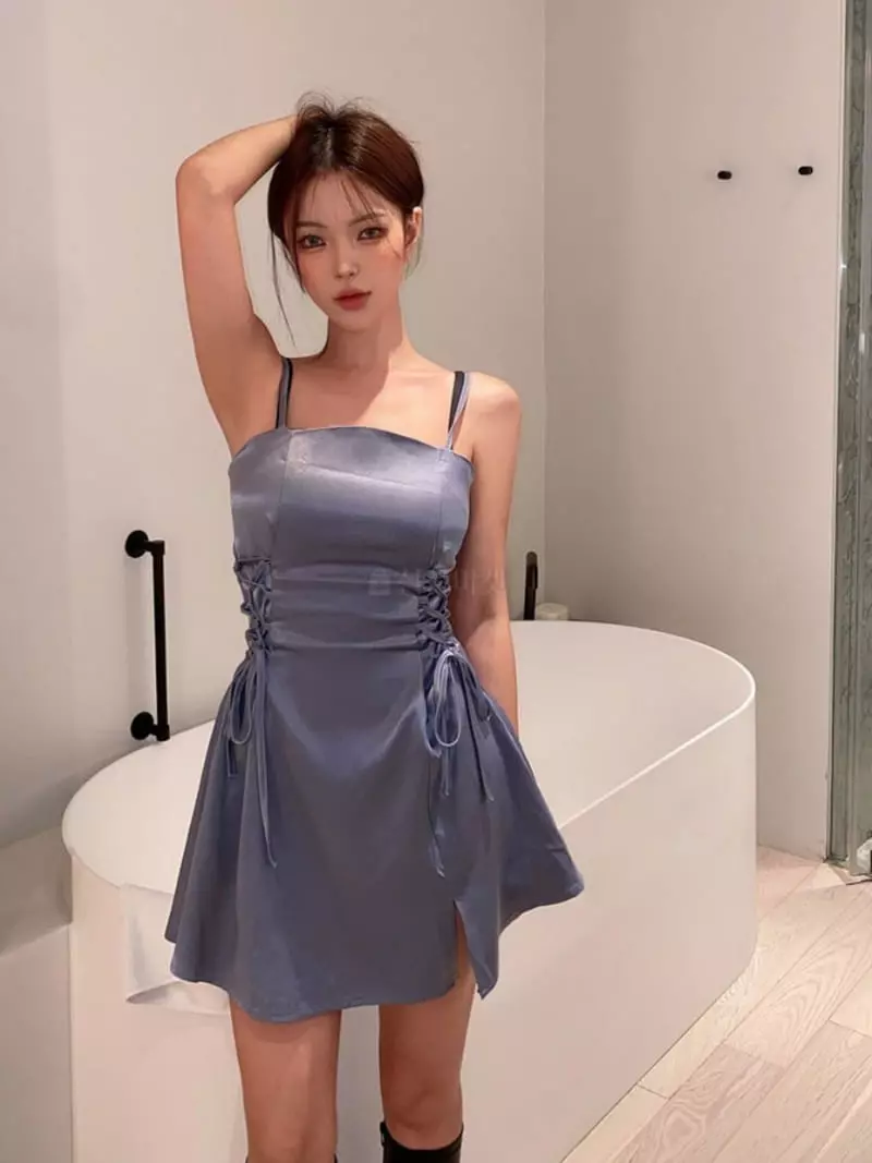 J Bella - Korean Women Fashion - #vintageinspired - Silky One-piece