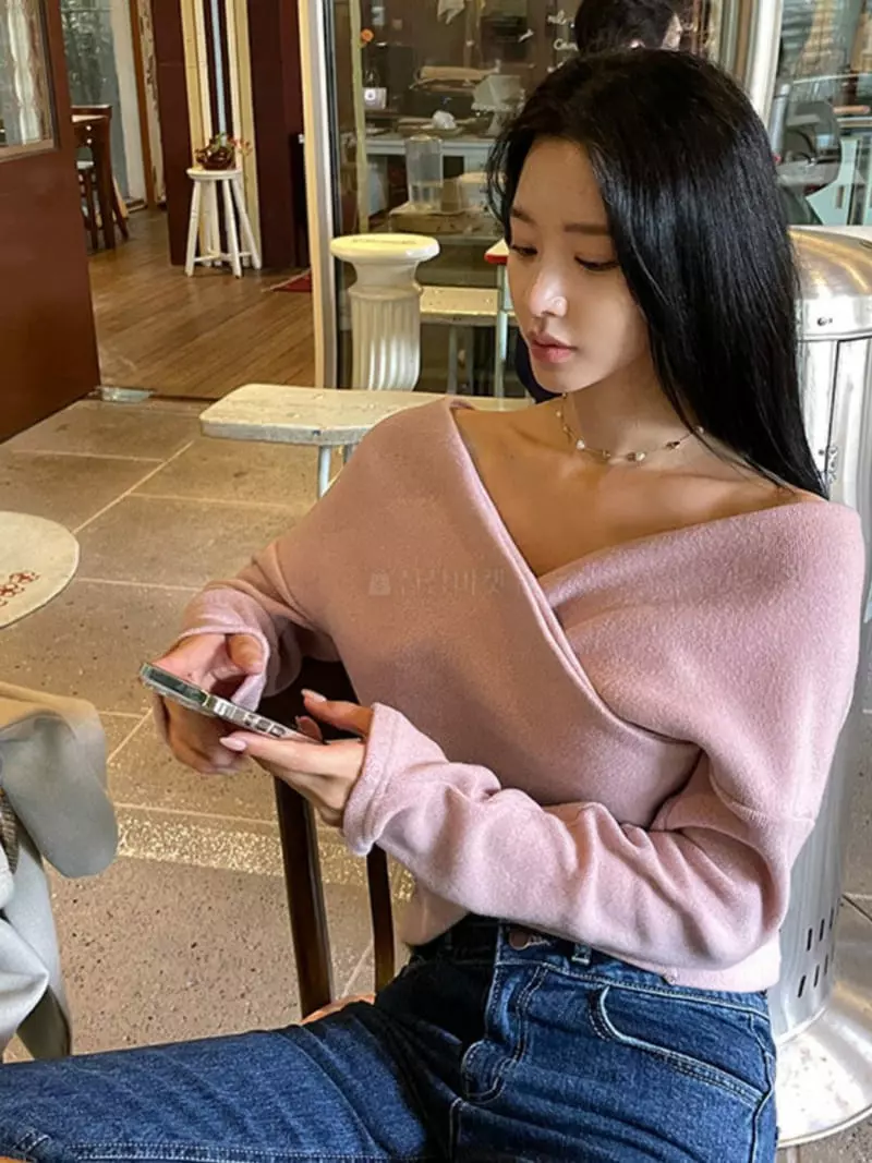 J Bella - Korean Women Fashion - #womensfashion - Minky Tee - 7