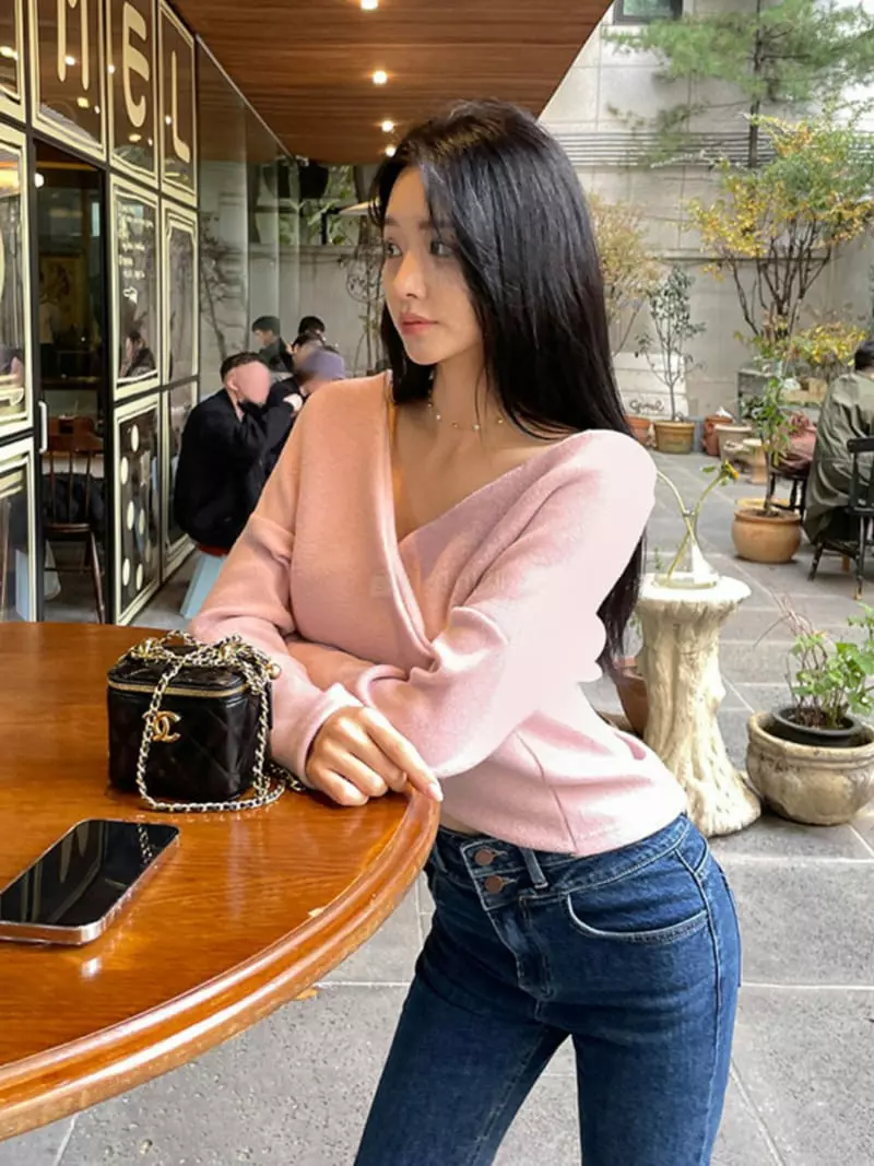 J Bella - Korean Women Fashion - #womensfashion - Minky Tee - 9